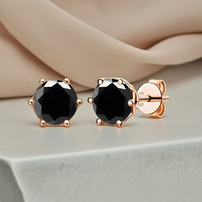 Women Moissanite Sterling Silver Earrings