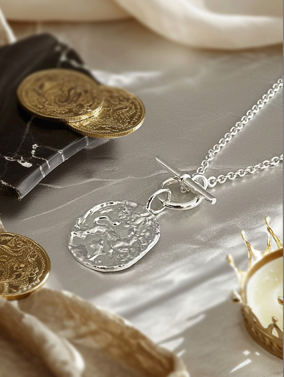 Women 925 Sterling Steel Necklace cable chain