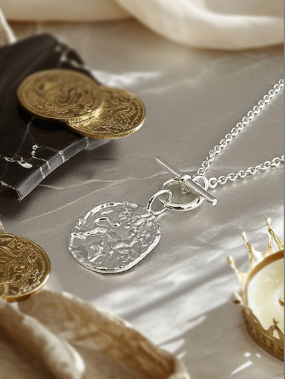 Women 925 Sterling Steel Necklace cable chain